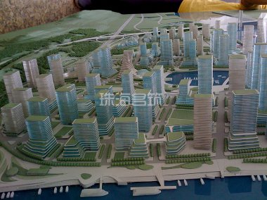 十字門規劃023沙盤模型